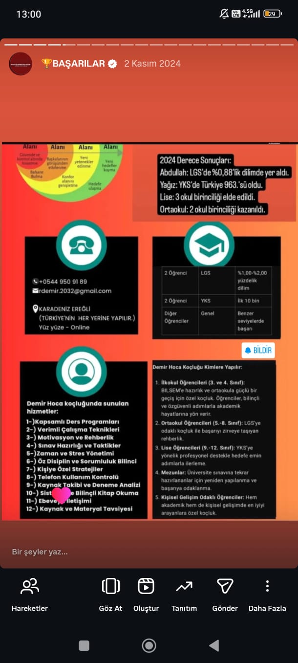 Demir Hoca İstatistikler